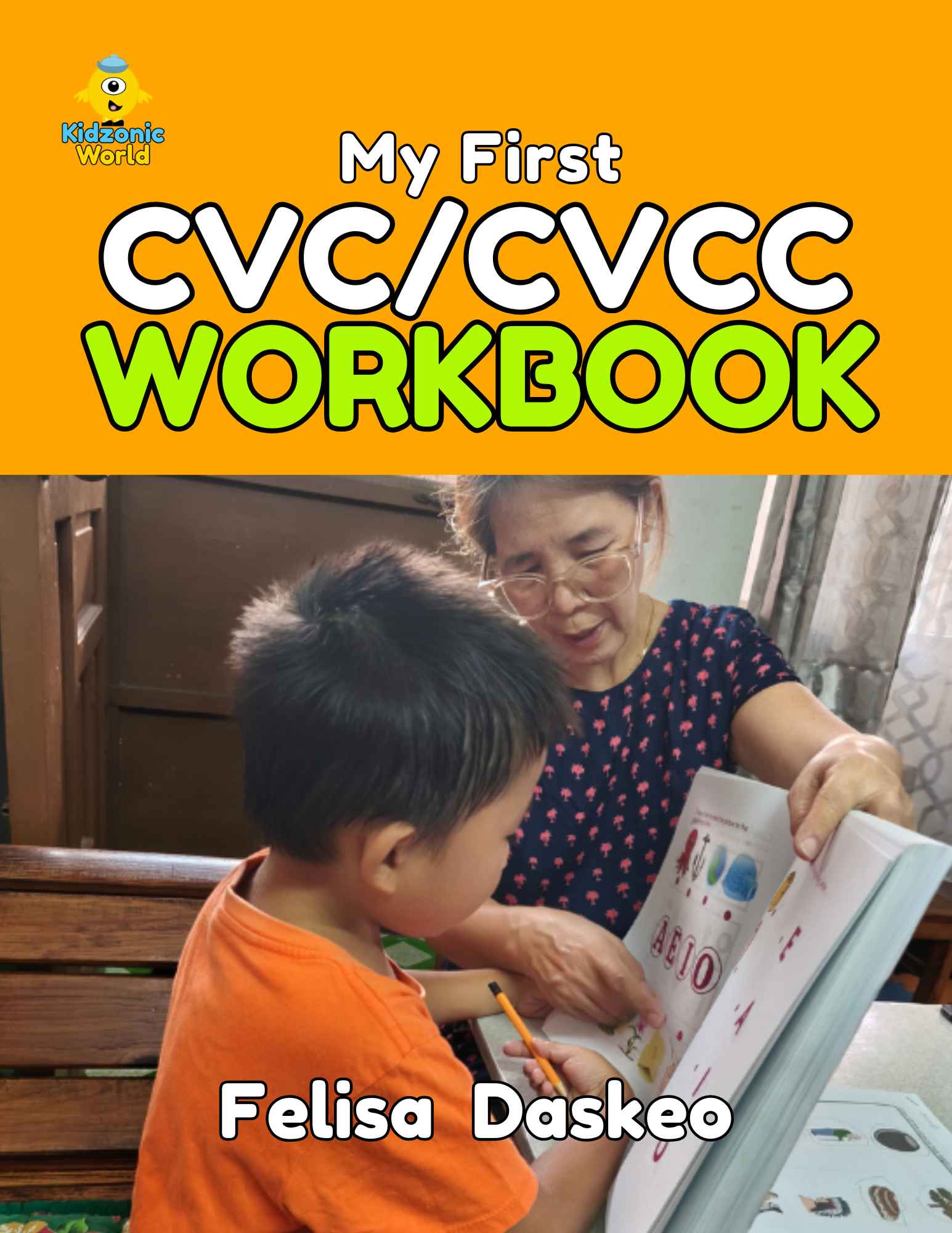 My First CVC/CVCC Wrkbook cover
