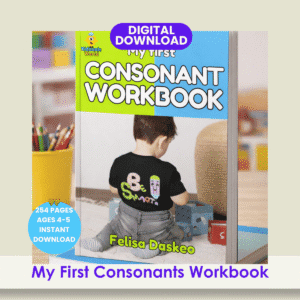 Consonants workbook cover